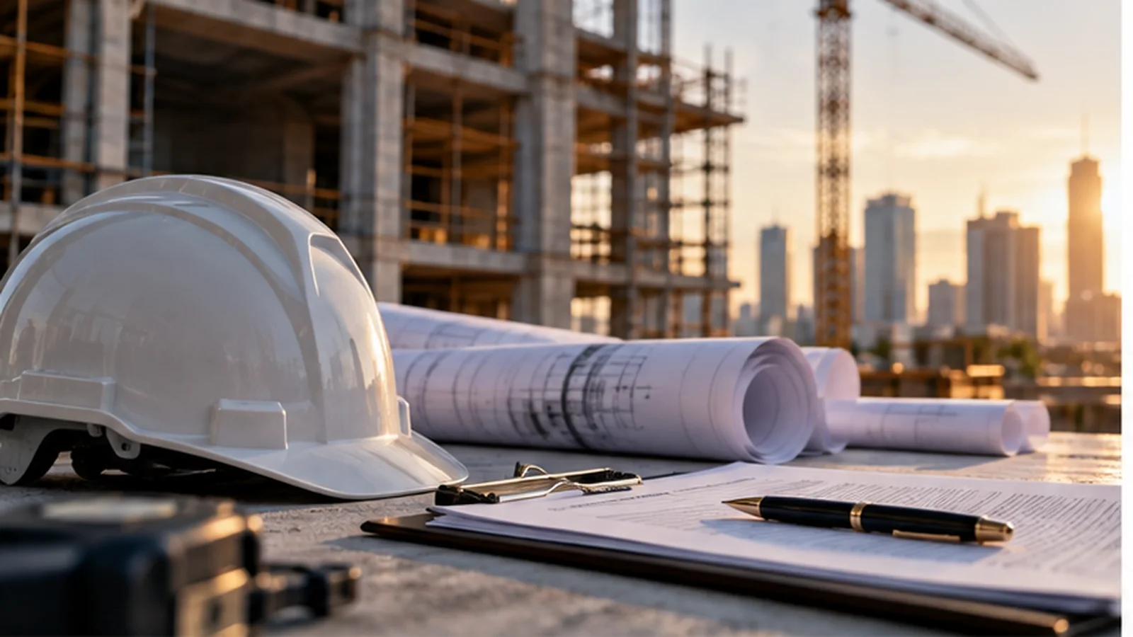 Revisión de contrato, planos y obra para una fianza de cumplimiento